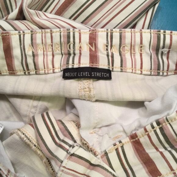 American Eagle striped Hi-Rise Jegging 2 - Picture 8 of 9